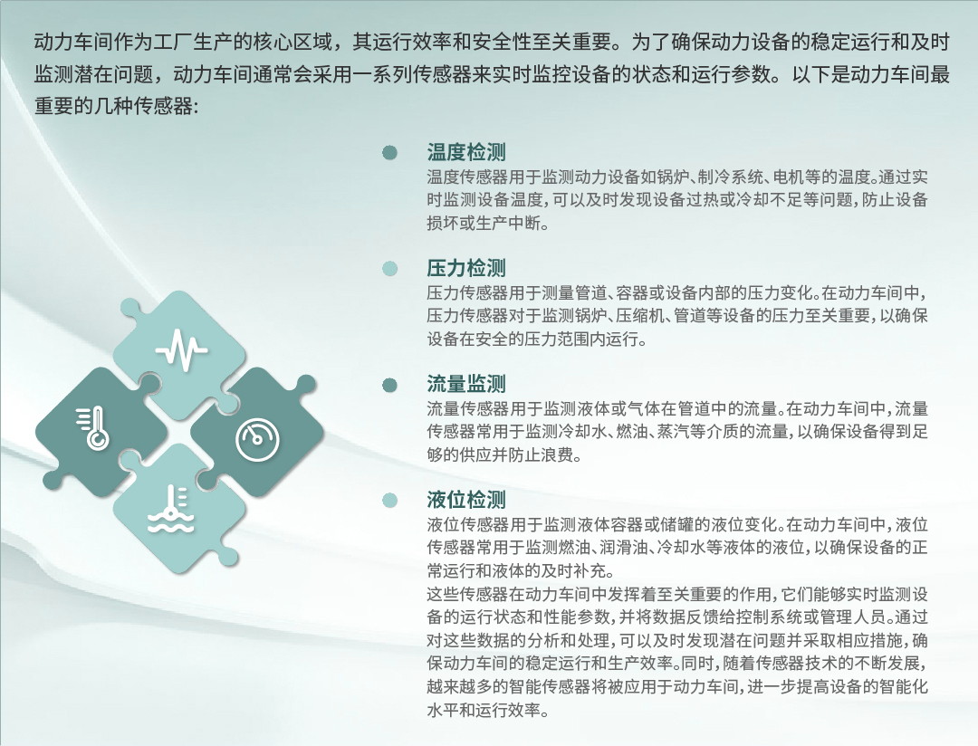 無線傳感器在工廠動力系統(tǒng)中的應用