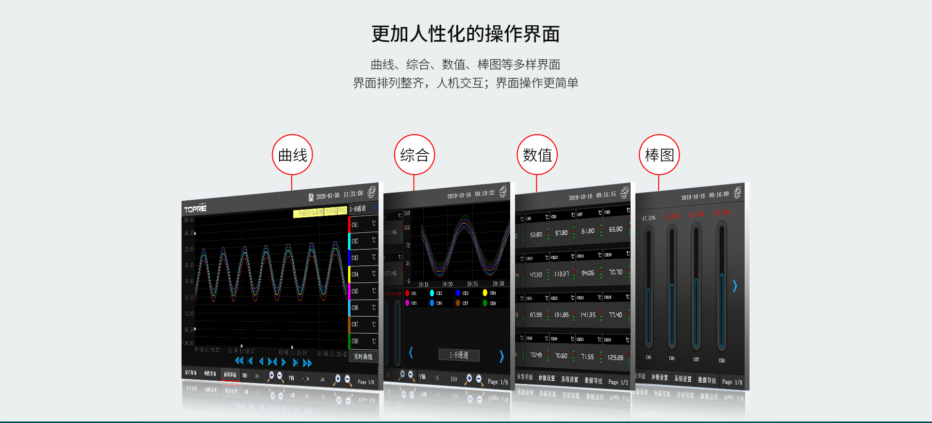 溫度無(wú)紙記錄儀