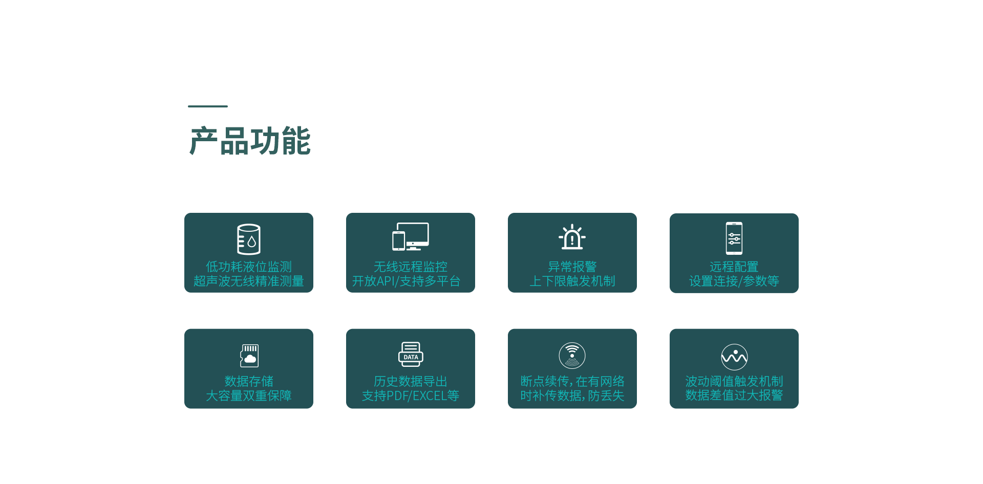無(wú)線超聲波液位表