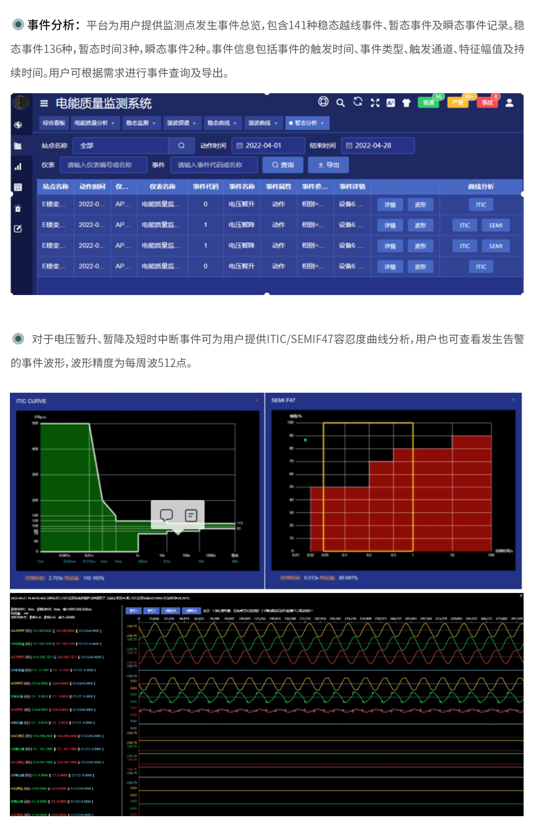 高速電能質量記錄儀監(jiān)控系統(tǒng)